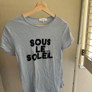 Frame ice blue t shirt